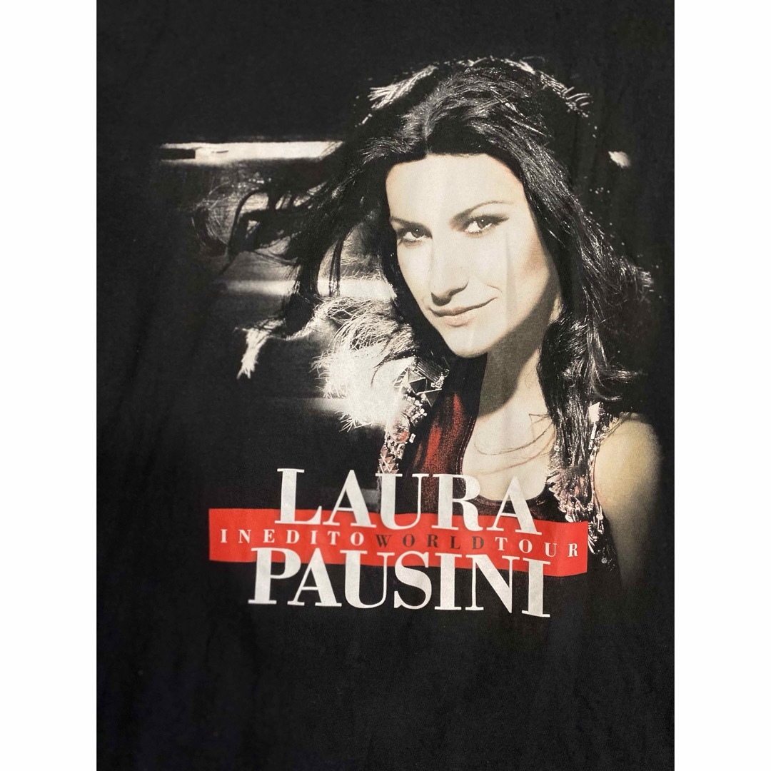 激レア 00'S LAURA PAUSINI Tシャツ ヴィンテージ XL メンズのトップス(Tシャツ/カットソー(半袖/袖なし))の商品写真