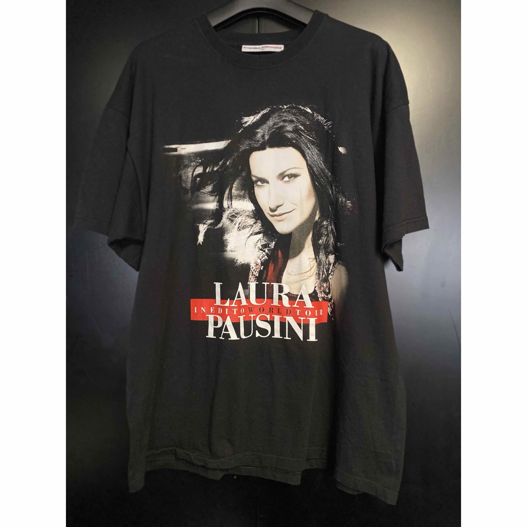 激レア 00'S LAURA PAUSINI Tシャツ ヴィンテージ XL メンズのトップス(Tシャツ/カットソー(半袖/袖なし))の商品写真