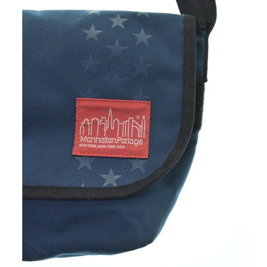 Manhattan Portage(マンハッタンポーテージ)のManhattanPortage ショルダーバッグ - 青 【古着】【中古】 メンズのバッグ(ショルダーバッグ)の商品写真