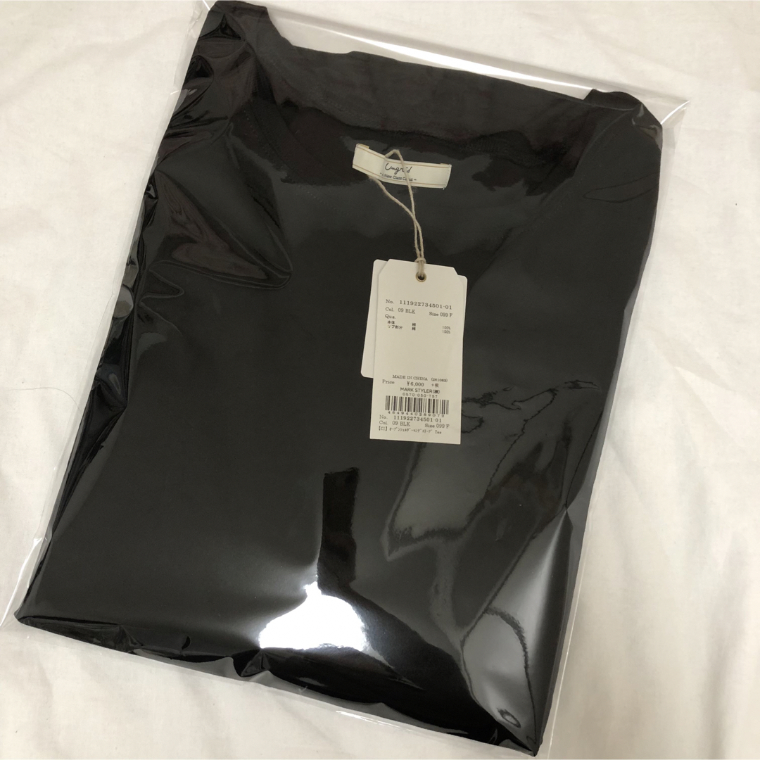 Ungrid(アングリッド)の新品 オープンショルダーロングスリーブTee レディースのトップス(Tシャツ(長袖/七分))の商品写真