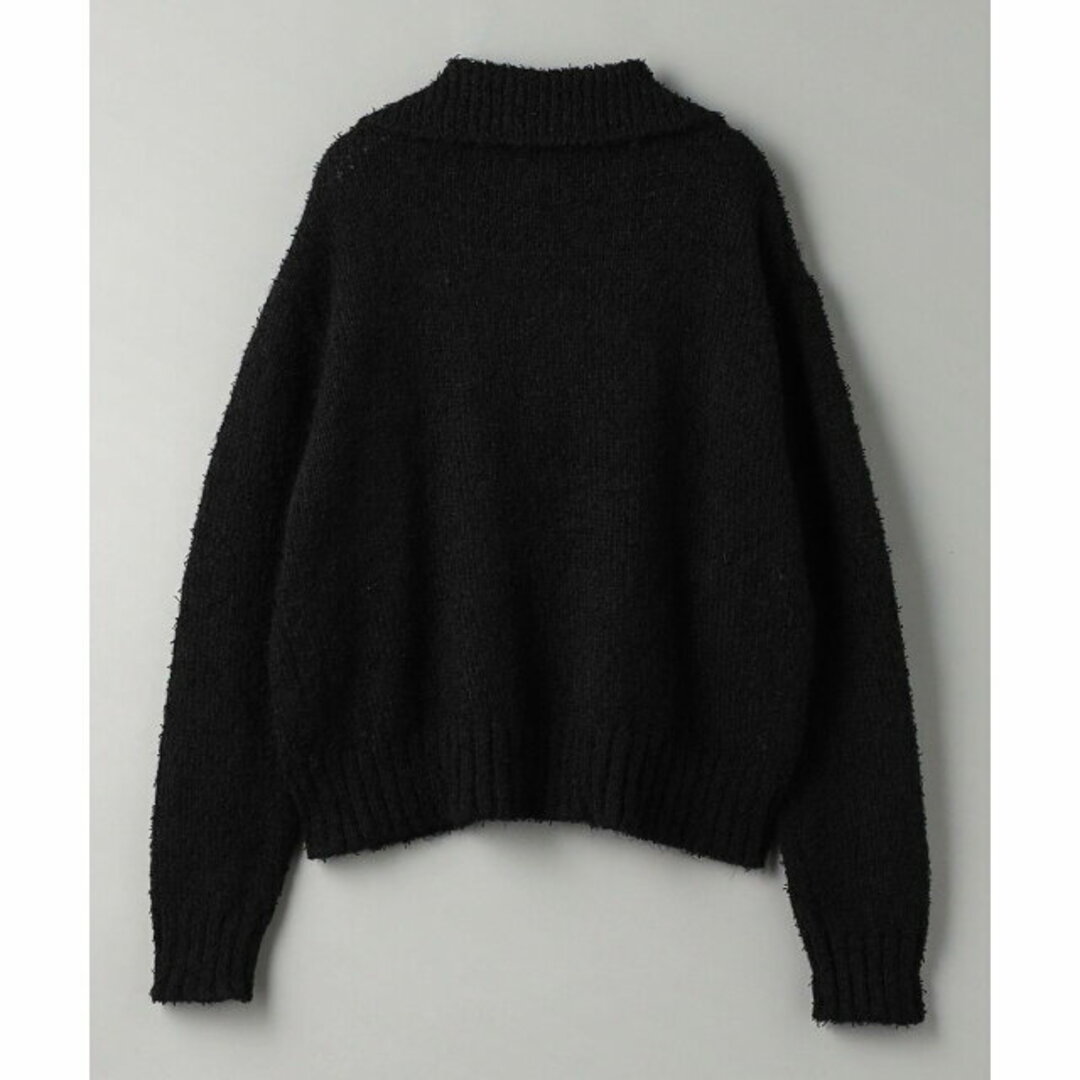 BEAUTY&YOUTH UNITED ARROWS(ビューティアンドユースユナイテッドアローズ)の【BLACK】ハーフジップ ニット プルオーバー レディースのトップス(ニット/セーター)の商品写真