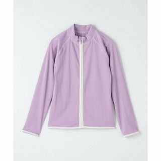 ユナイテッドアローズグリーンレーベルリラクシング(UNITED ARROWS green label relaxing)の【LILAC】TJ GLR パイピング ラッシュガード 140cm - UVカット -(水着)