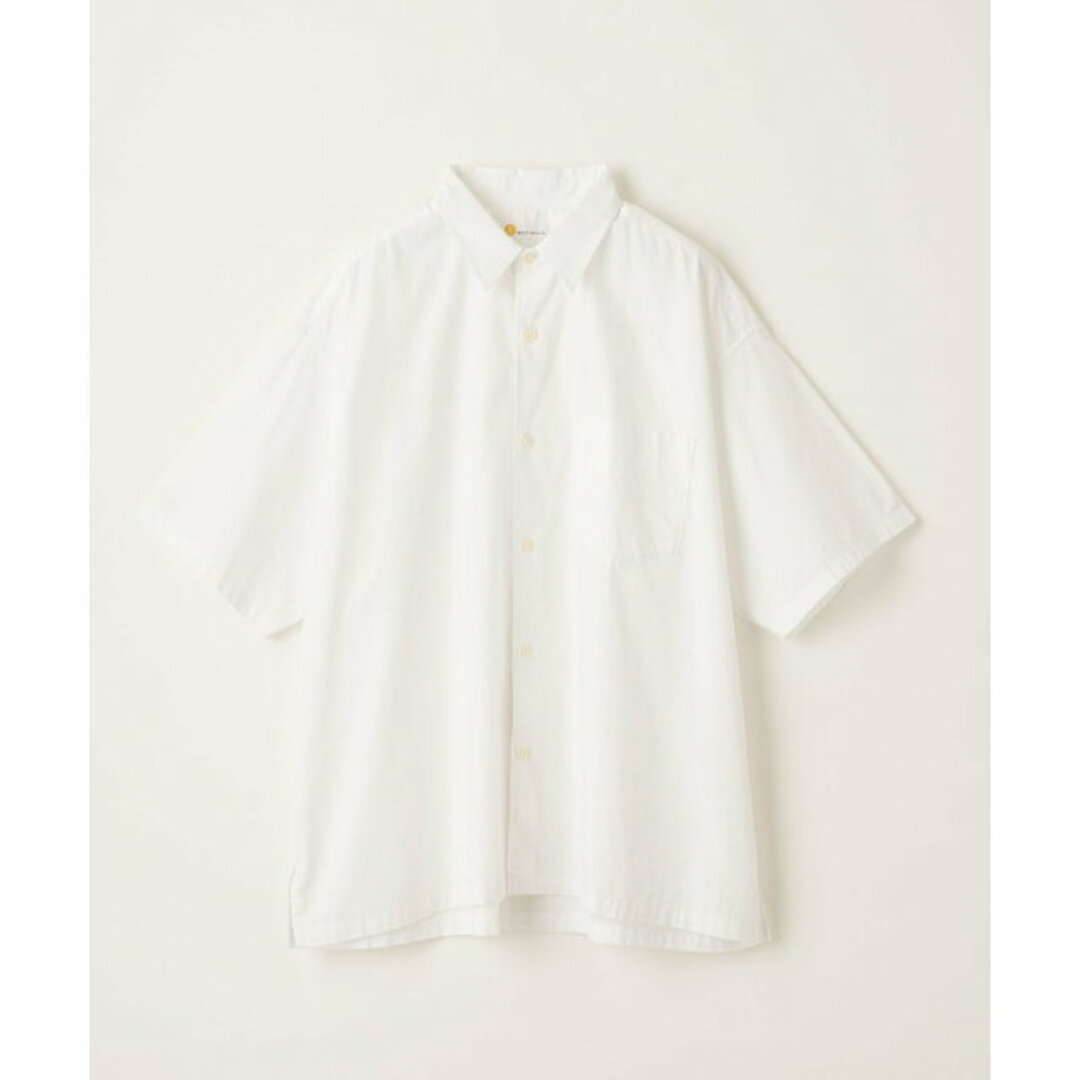 BEAUTY&YOUTH UNITED ARROWS(ビューティアンドユースユナイテッドアローズ)の【WHITE】【M】<info. BEAUTY&YOUTH> ブロード ショートスリーブ ビッグシャツ メンズのトップス(シャツ)の商品写真