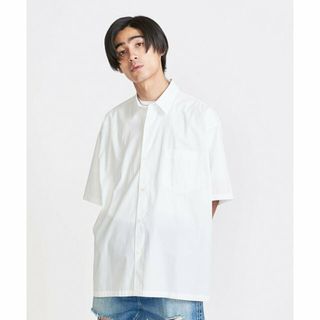 ビューティアンドユースユナイテッドアローズ(BEAUTY&YOUTH UNITED ARROWS)の【WHITE】<info. BEAUTY&YOUTH> ブロード ショートスリーブ ビッグシャツ(シャツ)