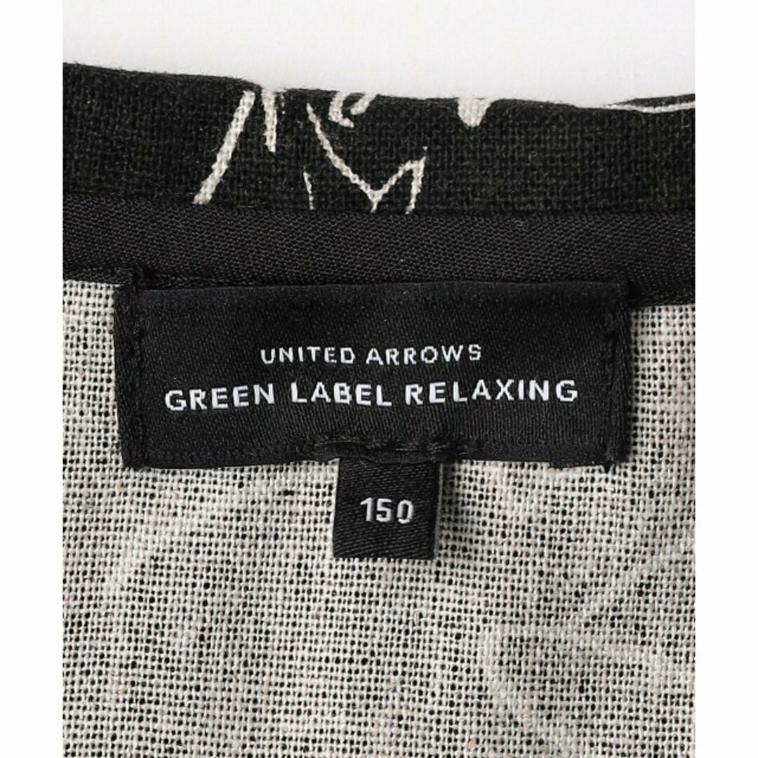 UNITED ARROWS green label relaxing(ユナイテッドアローズグリーンレーベルリラクシング)の【BLACK】【140cm】TJ アートフラワー ロング ワンピース 140cm-150cm キッズ/ベビー/マタニティのキッズ服女の子用(90cm~)(ワンピース)の商品写真