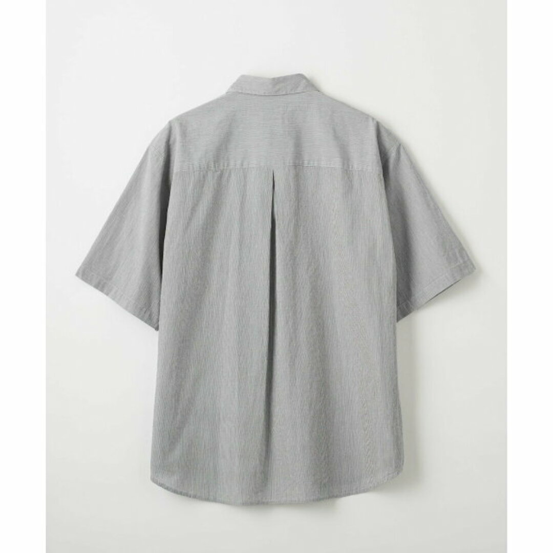 steven alan(スティーブンアラン)の【LT.GRAY】<Steven Alan> CORD/STRIPE REGULAR COLLAR SHORT SLEEVE SHIRT -LOOSE/シャツ その他のその他(その他)の商品写真