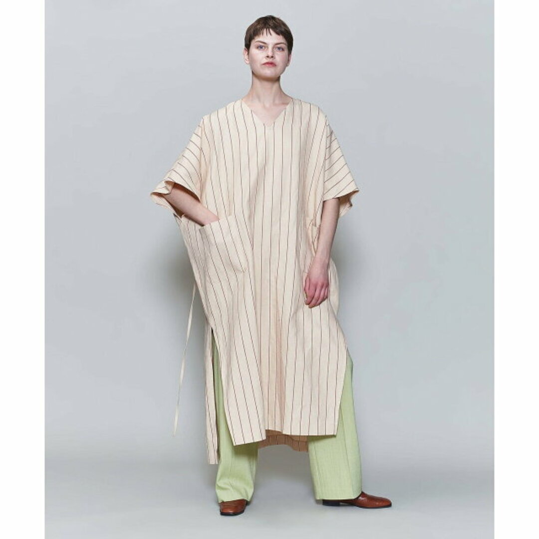 6 (ROKU)(ロク)の【BEIGE】<6(ROKU)>COTTON ASA RAYON BIG DRESS/ワンピース その他のその他(その他)の商品写真