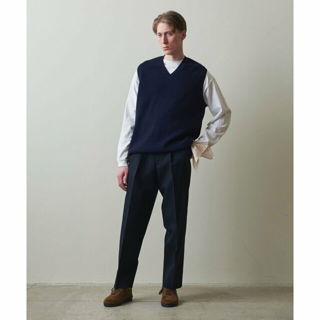 steven alan(スティーブンアラン)の【NAVY】<Steven Alan> BCL EYELET VEST -LOOSE/ベスト その他のその他(その他)の商品写真