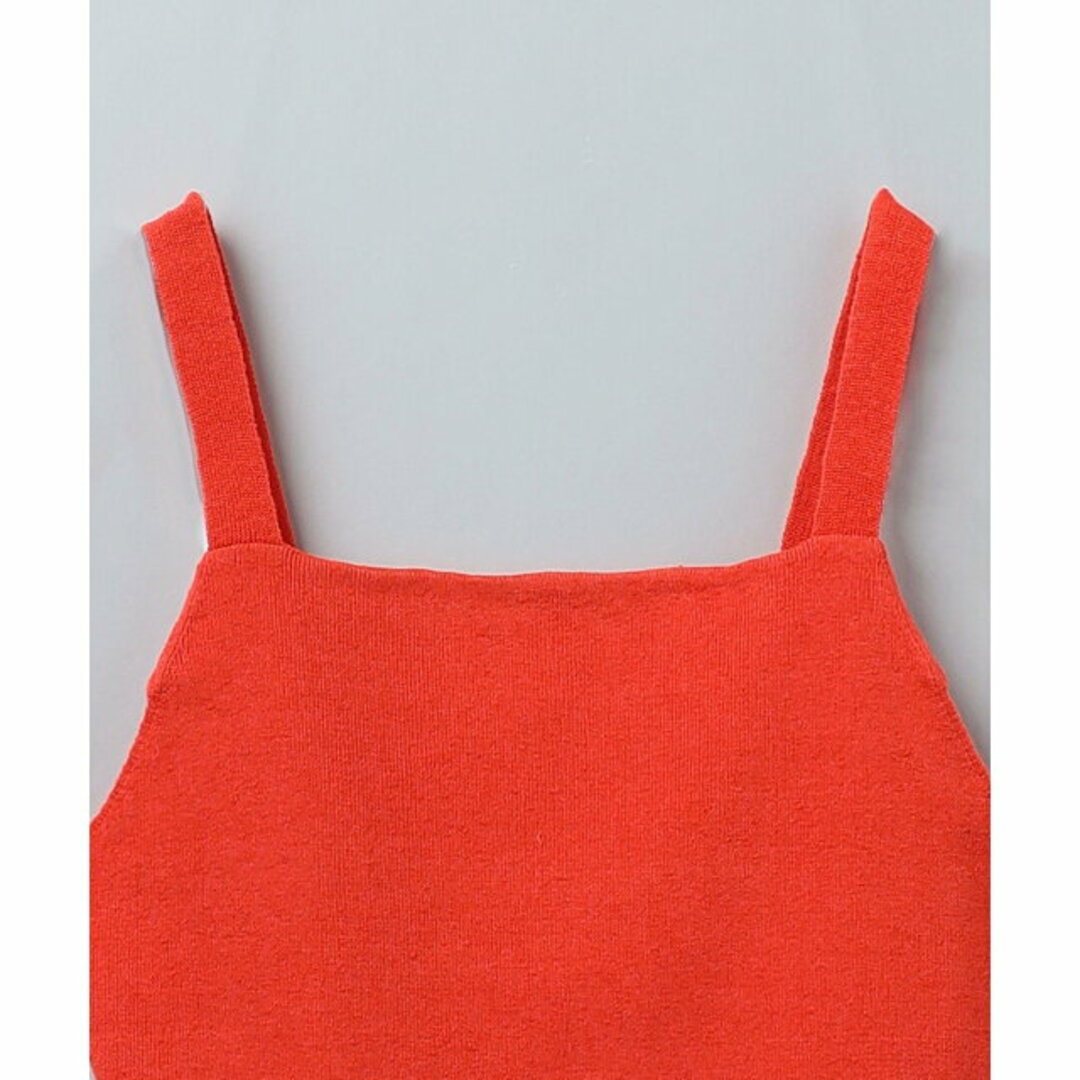 6 (ROKU)(ロク)の【RED】<6(ROKU)>KNIT CAMISOLE/キャミソール レディースのトップス(キャミソール)の商品写真