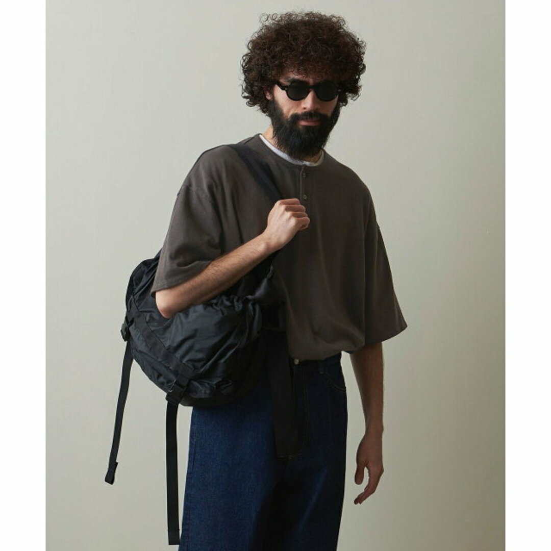 steven alan(スティーブンアラン)の【DK.BROWN】【L】<Steven Alan> CR HENLEY NECK SSL TEE -LOOSE/Tシャツ その他のその他(その他)の商品写真