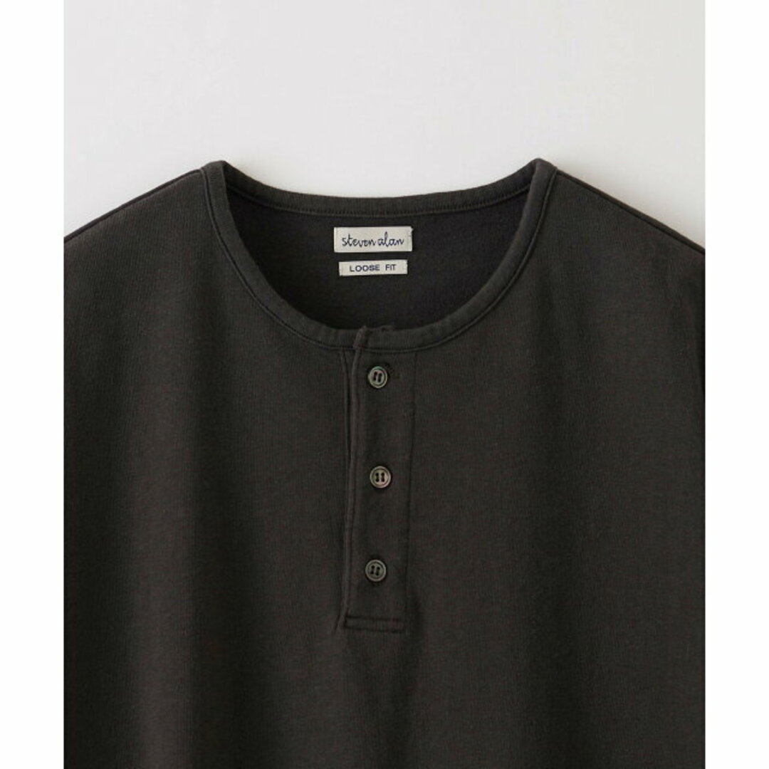 steven alan(スティーブンアラン)の【DK.BROWN】【M】<Steven Alan> CR HENLEY NECK SSL TEE -LOOSE/Tシャツ その他のその他(その他)の商品写真