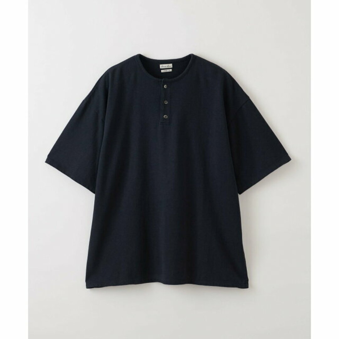 steven alan(スティーブンアラン)の【NAVY】【S】<Steven Alan> CR HENLEY NECK SSL TEE -LOOSE/Tシャツ その他のその他(その他)の商品写真