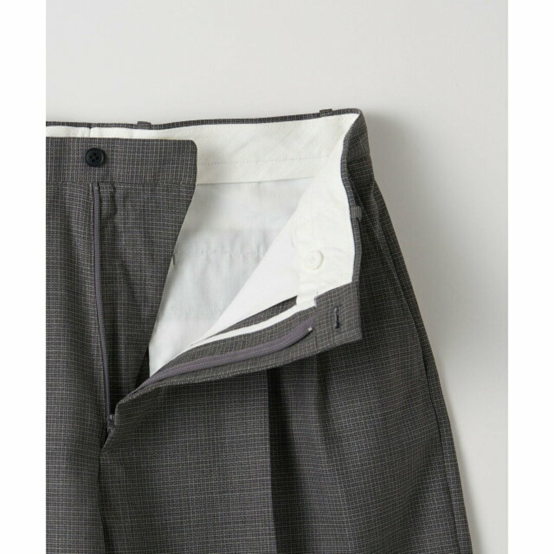 steven alan(スティーブンアラン)の【MD.GRAY】<Steven Alan> MGD/CHECK 2PLEATED WIDE SHORT PANTS/パンツ その他のその他(その他)の商品写真