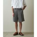 【MD.GRAY】<Steven Alan> MGD/CHECK 2PLEATE