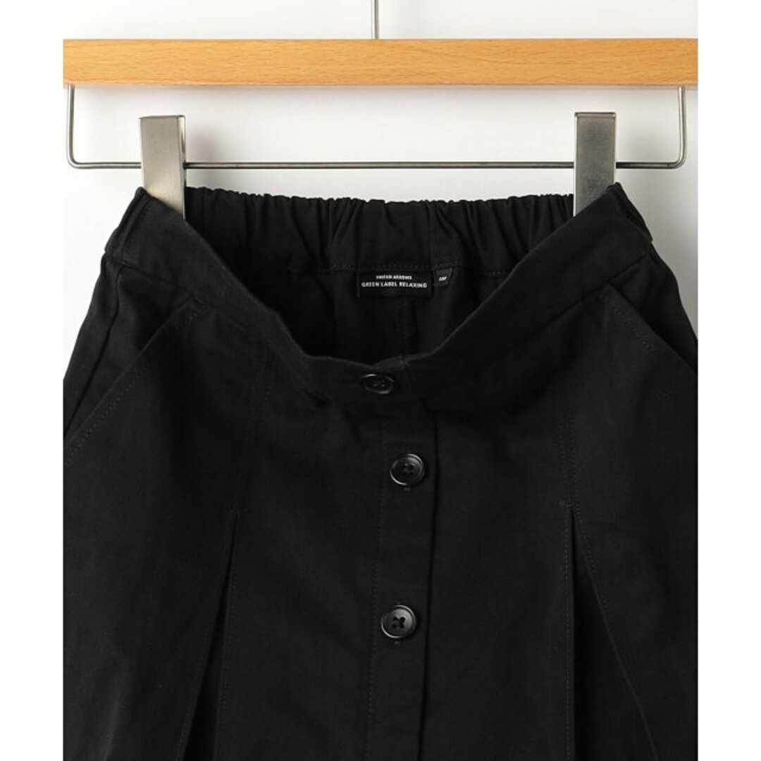 UNITED ARROWS green label relaxing(ユナイテッドアローズグリーンレーベルリラクシング)の【BLACK】【110cm】TJ ツイル タックプリーツ キュロット 110cm-130cm<br> キッズ/ベビー/マタニティのキッズ服女の子用(90cm~)(パンツ/スパッツ)の商品写真