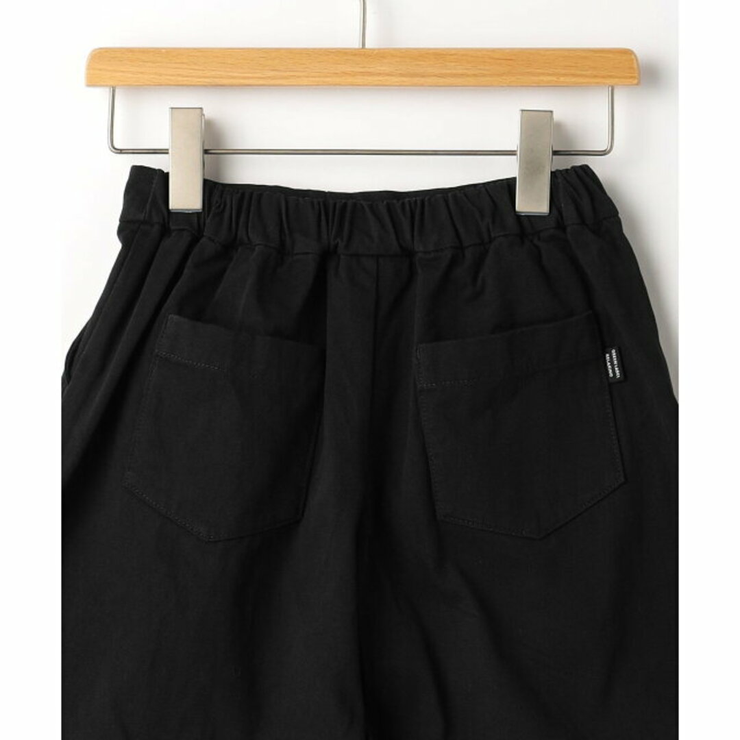 UNITED ARROWS green label relaxing(ユナイテッドアローズグリーンレーベルリラクシング)の【BLACK】【110cm】TJ ツイル タックプリーツ キュロット 110cm-130cm<br> キッズ/ベビー/マタニティのキッズ服女の子用(90cm~)(パンツ/スパッツ)の商品写真