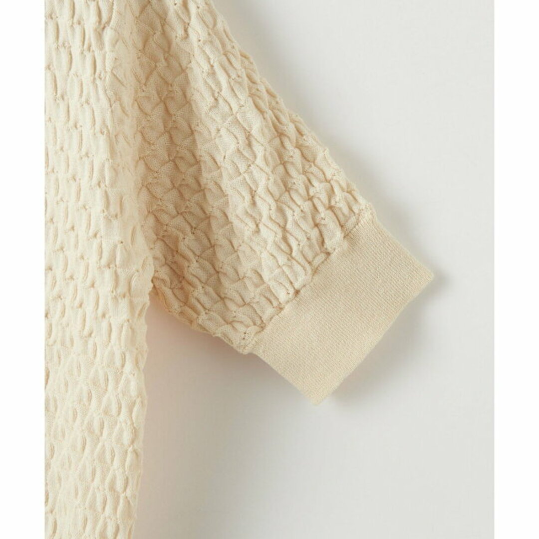 steven alan(スティーブンアラン)の【OFF WHITE】<Steven Alan>SQUARE CABLE CARDIGAN/カーディガン レディースのトップス(カーディガン)の商品写真