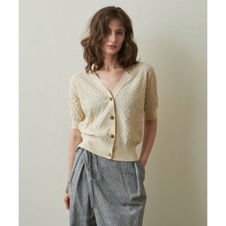 スティーブンアラン(steven alan)の【OFF WHITE】<Steven Alan>SQUARE CABLE CARDIGAN/カーディガン(カーディガン)