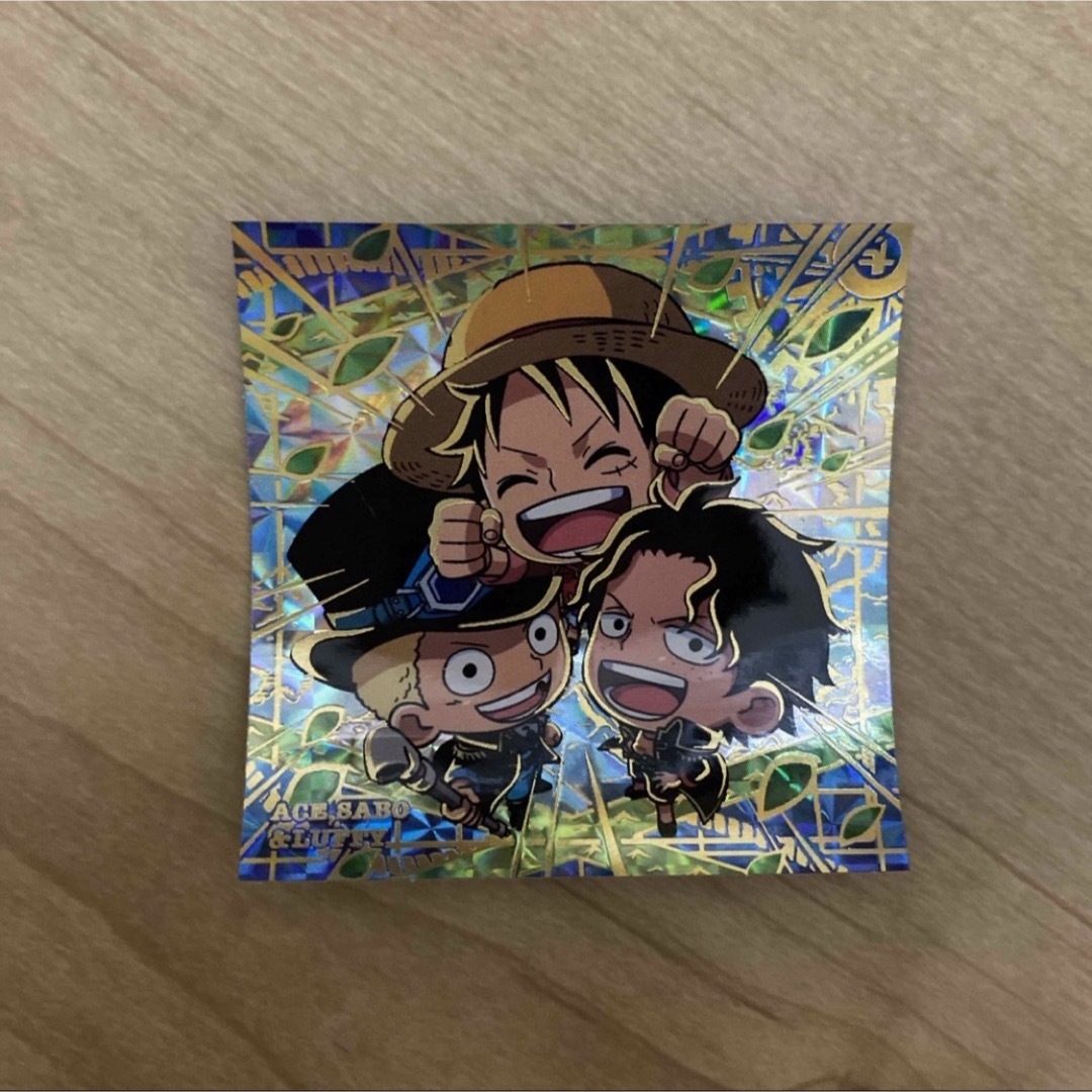 ONE PIECE - ワンピース ウエハース シール ルフィ エース サボ ONE PIECE - ワンピース ウエハース シール ルフィ エース サボ