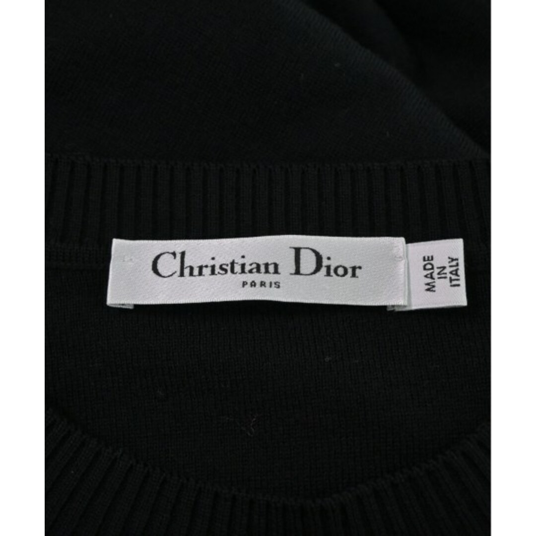 Christian Dior(クリスチャンディオール)のChristian Dior ワンピース 36(XS位) 黒x緑等 【古着】【中古】 レディースのワンピース(ひざ丈ワンピース)の商品写真