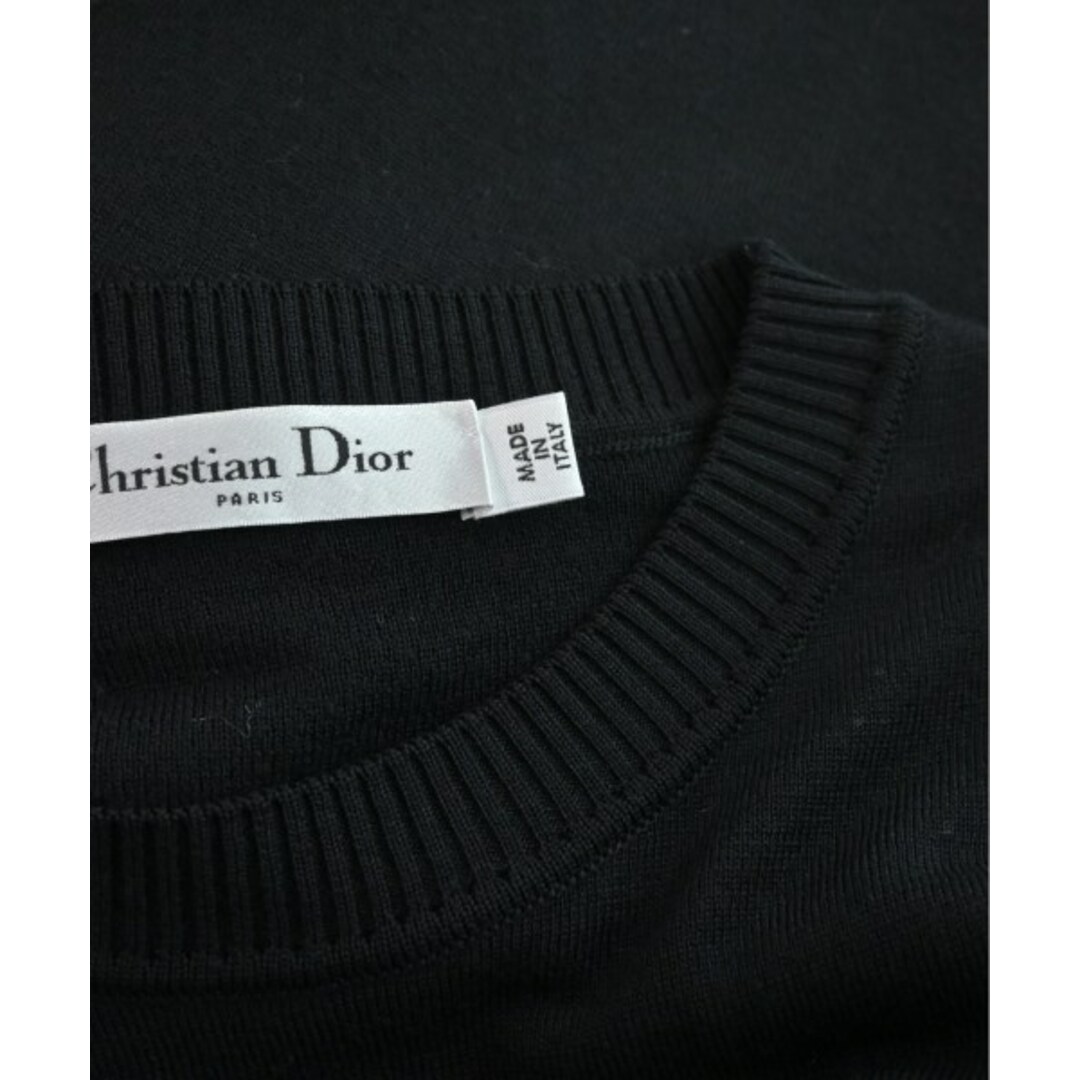 Christian Dior(クリスチャンディオール)のChristian Dior ワンピース 36(XS位) 黒x緑等 【古着】【中古】 レディースのワンピース(ひざ丈ワンピース)の商品写真