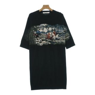 Christian Dior - Christian Dior ワンピース 36(XS位) 黒x緑等 【古着】【中古】