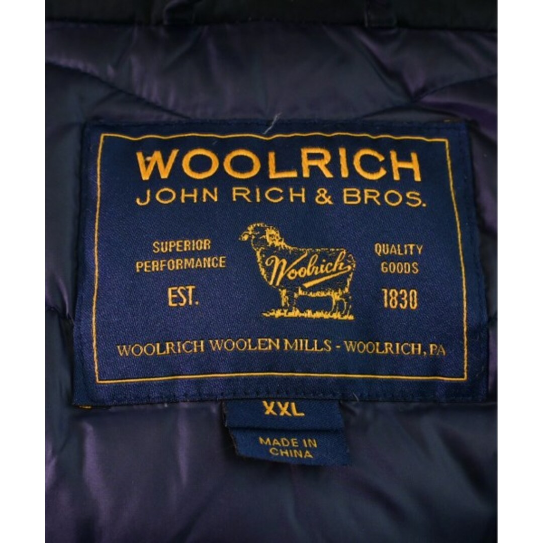 WOOLRICH(ウールリッチ)のWOOLRICH ウールリッチ ダウンコート XXL 濃紺 【古着】【中古】 レディースのジャケット/アウター(ダウンコート)の商品写真