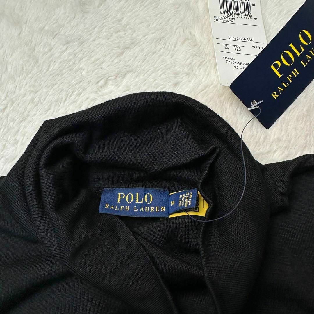 POLO RALPH LAUREN(ポロラルフローレン)のポロラルフローレン✨タグ付新品未使用 ハイネックロングワンピース Mサイズ レディースのワンピース(ロングワンピース/マキシワンピース)の商品写真