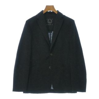 ティージャケット(T-JACKET)のT-jacket ティージャケット カジュアルジャケット S チャコールグレー 【古着】【中古】(テーラードジャケット)