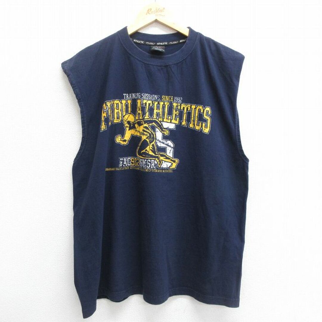 XL☆古着 フブ FUBU ビンテージ ノースリーブ Tシャツ メンズ 00 XL☆古着 フブ FUBU ビンテージ ノースリーブ Tシャツ メンズ 00
