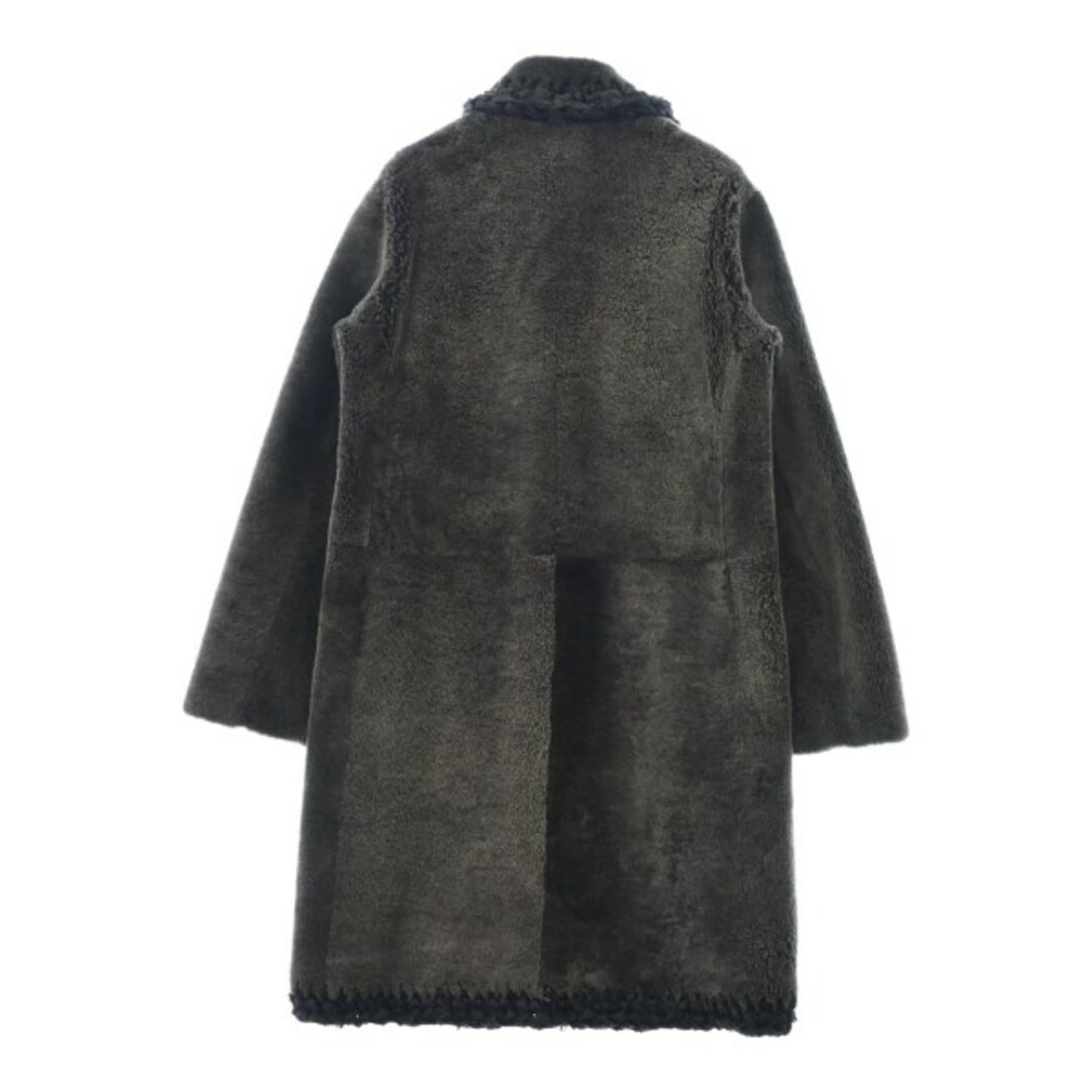CELINE - CELINE セリーヌ ムートンコート 36(XS位) グレー CELINE - CELINE セリーヌ ムートンコート 36(XS位) グレー