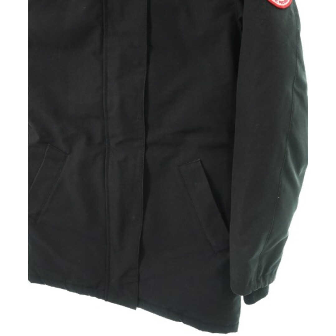 CANADA GOOSE(カナダグース)のCANADA GOOSE カナダグース ダウンコート XS 黒 【古着】【中古】 レディースのジャケット/アウター(ダウンコート)の商品写真