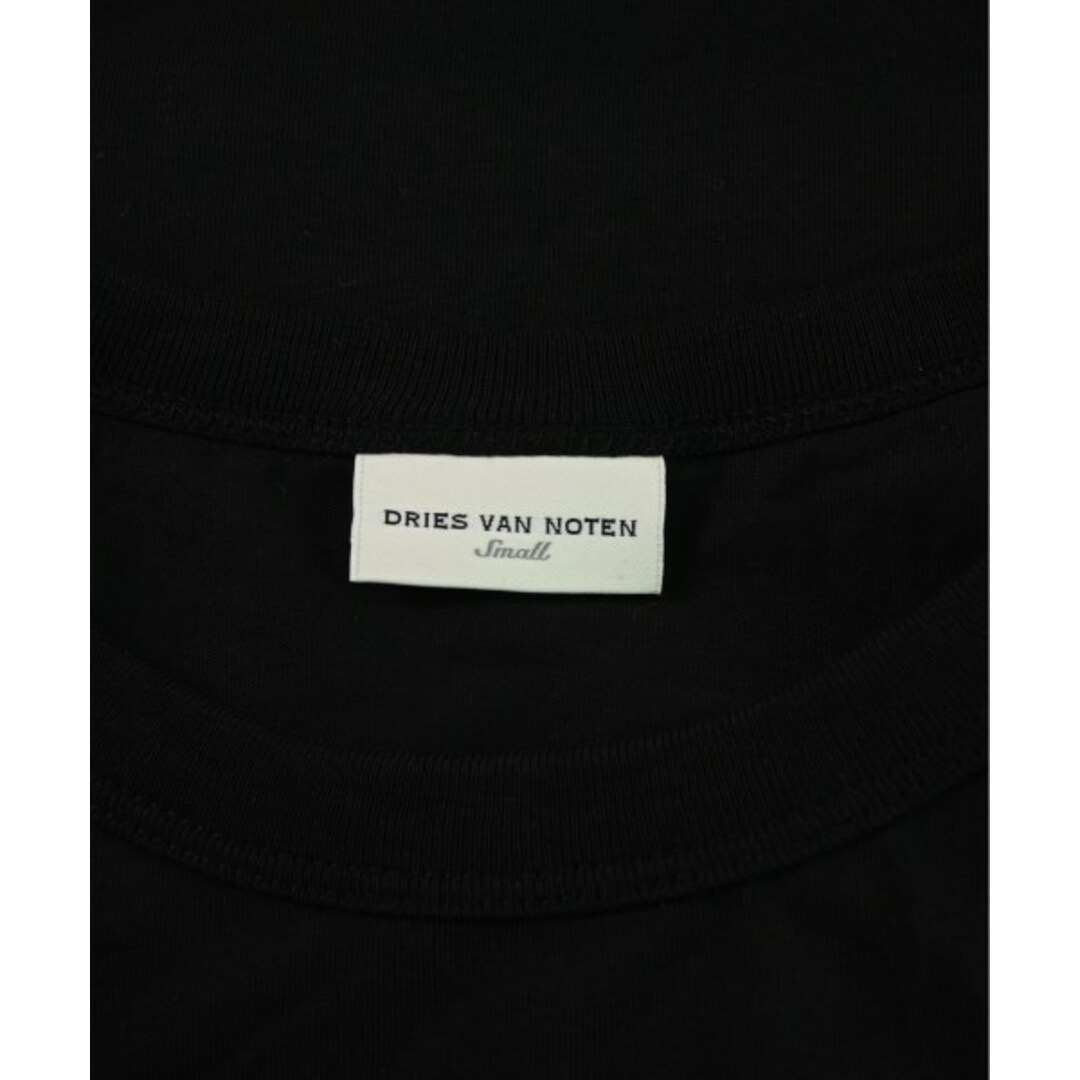 DRIES VAN NOTEN(ドリスヴァンノッテン)のDRIES VAN NOTEN Tシャツ・カットソー S 黒 【古着】【中古】 メンズのトップス(Tシャツ/カットソー(半袖/袖なし))の商品写真