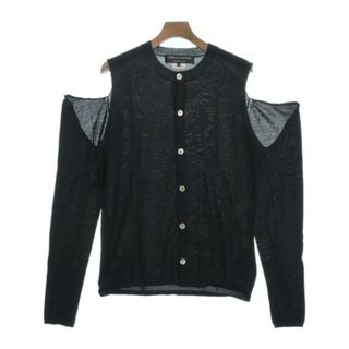 コムデギャルソンオムプリュス(COMME des GARCONS HOMME PLUS)のCOMME des GARCONS HOMME PLUS カーディガン M 黒 【古着】【中古】(カーディガン)