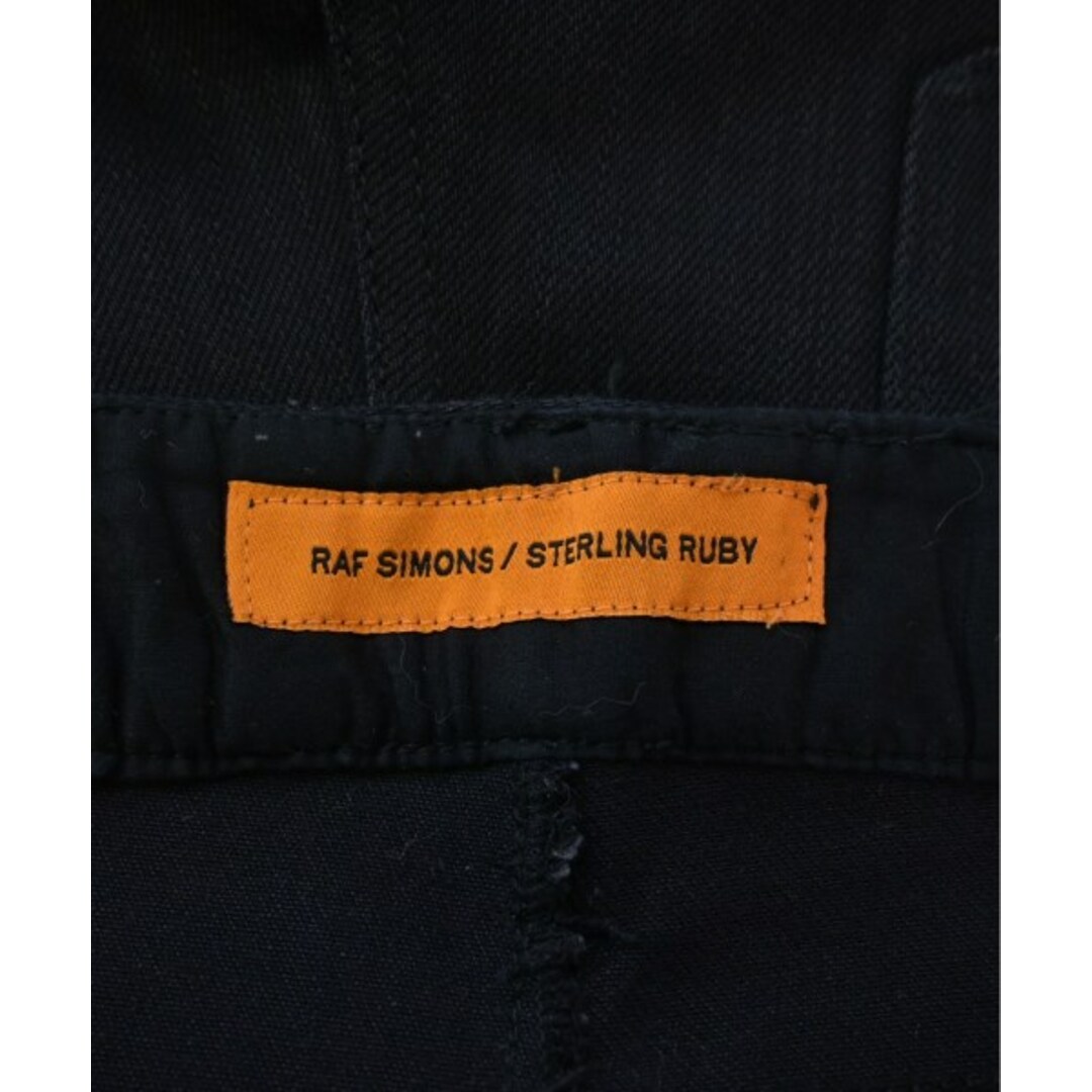 RAF SIMONS(ラフシモンズ)のRAF SIMONS ラフシモンズ デニムパンツ 46(M位) 黒 【古着】【中古】 メンズのパンツ(デニム/ジーンズ)の商品写真