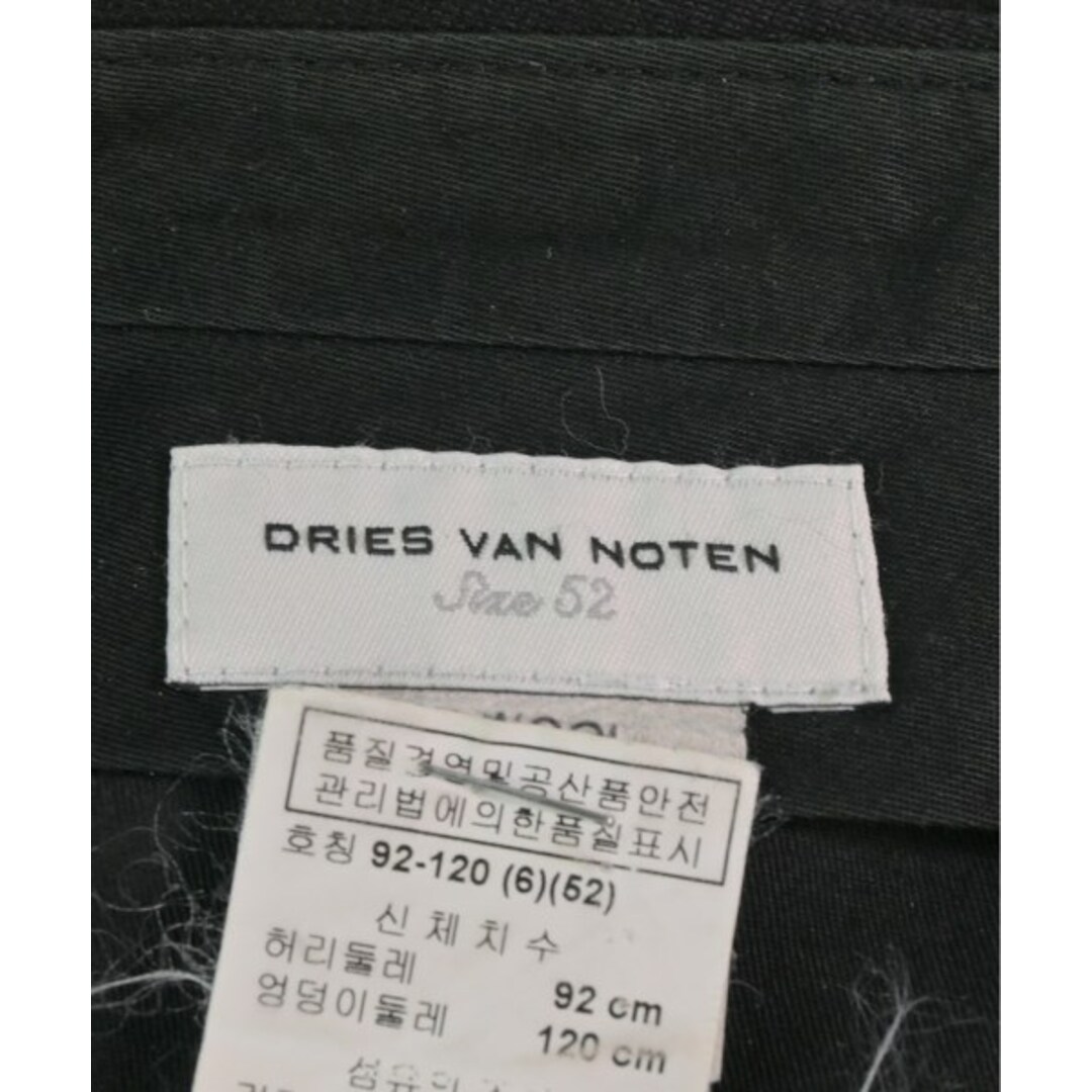 DRIES VAN NOTEN - DRIES VAN NOTEN スラックス 52(XXL位) 黒 DRIES VAN NOTEN - DRIES VAN NOTEN スラックス 52(XXL位) 黒