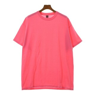 ギルタン(GILDAN)のGILDAN ギルダン Tシャツ・カットソー XL ピンク 【古着】【中古】(Tシャツ/カットソー(半袖/袖なし))