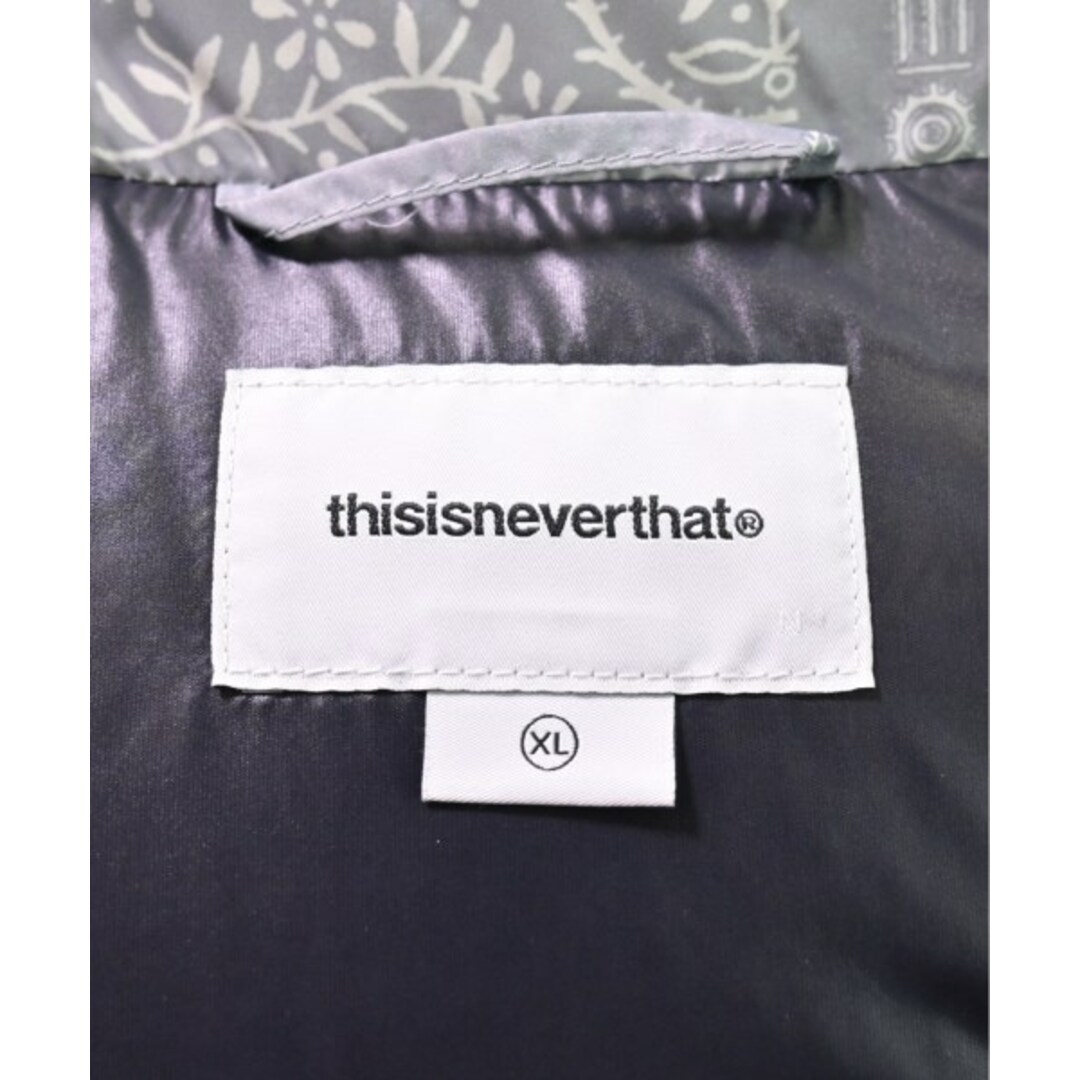 thisisneverthat(ディスイズネバーザット)のthisisneverthat ダウンジャケット/ダウンベスト XL 【古着】【中古】 メンズのジャケット/アウター(ダウンジャケット)の商品写真