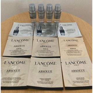 ランコム(LANCOME)のランコム　クラリフィック　デュアル　エッセンス、アプソリュ、ジェニフィック(サンプル/トライアルキット)