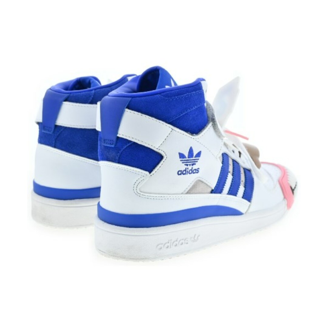 adidas(アディダス)のadidas アディダス スニーカー 26.5cm 白x青xグレー 【古着】【中古】 メンズの靴/シューズ(スニーカー)の商品写真