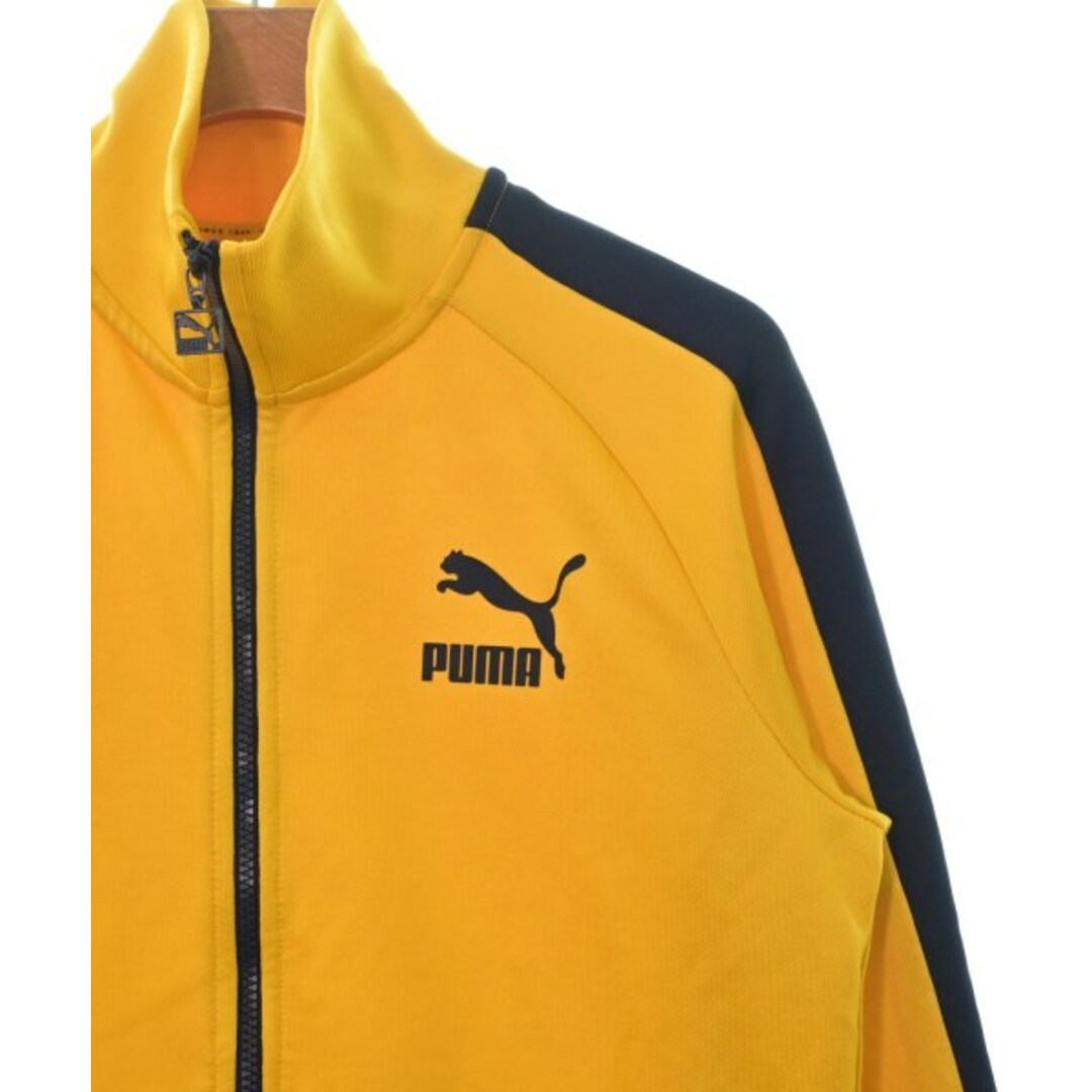 PUMA(プーマ)のPUMA プーマ スウェット M 黄 【古着】【中古】 レディースのトップス(トレーナー/スウェット)の商品写真