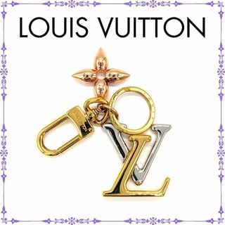 ルイヴィトン(LOUIS VUITTON)の【美品】 ルイヴィトン チャーム M68449 ポルトクレ LVニューウェーブ(キーホルダー)