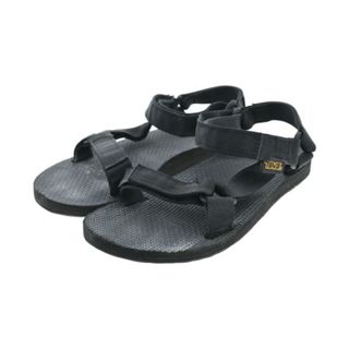 テバ(Teva)のTeva テバ サンダル 23cm 黒 【古着】【中古】(サンダル)