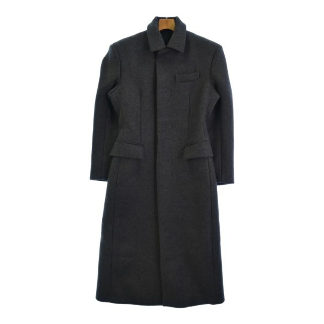 PRADA - PRADA プラダ ステンカラーコート 44(S位) グレー PRADA - PRADA プラダ ステンカラーコート 44(S位) グレー