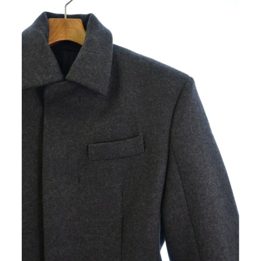 PRADA - PRADA プラダ ステンカラーコート 44(S位) グレー PRADA - PRADA プラダ ステンカラーコート 44(S位) グレー