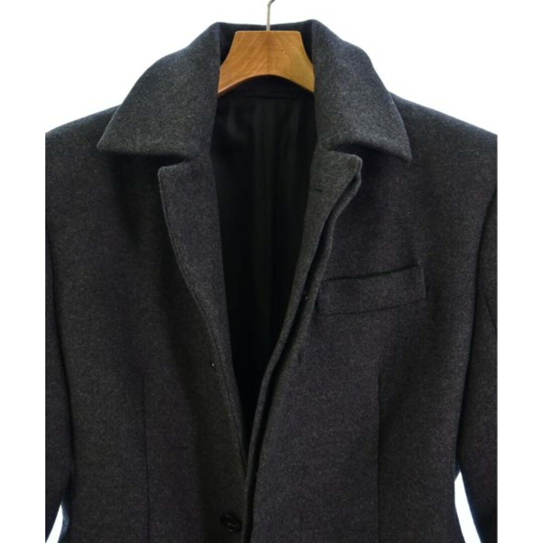 PRADA - PRADA プラダ ステンカラーコート 44(S位) グレー PRADA - PRADA プラダ ステンカラーコート 44(S位) グレー
