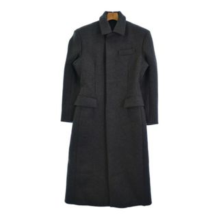 プラダ(PRADA)のPRADA プラダ ステンカラーコート 44(S位) グレー 【古着】【中古】(ステンカラーコート)