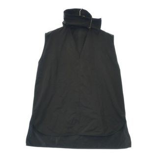 ジルサンダー(Jil Sander)のJIL SANDER ジルサンダー ブラウス 34(XXS位) 黒 【古着】【中古】(シャツ/ブラウス(長袖/七分))