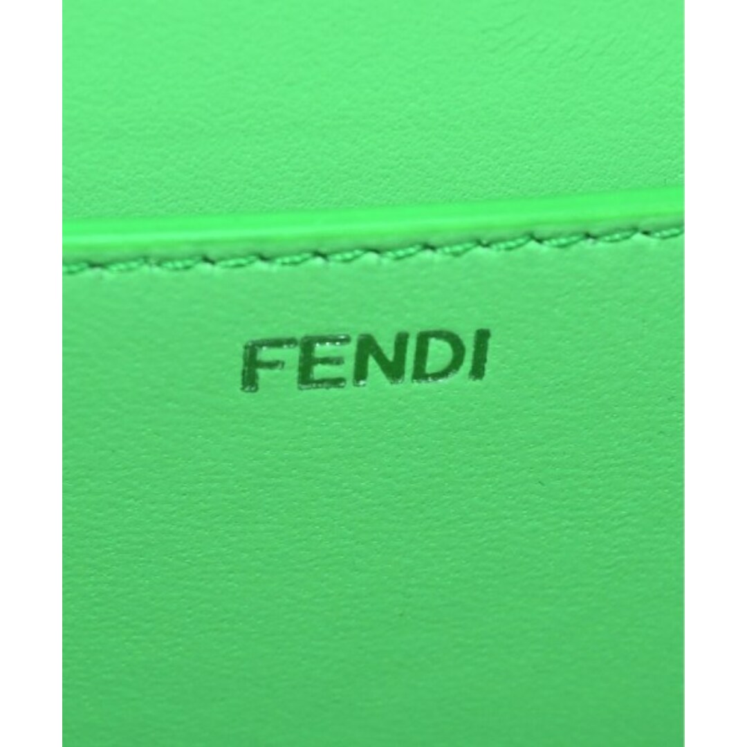 FENDI(フェンディ)のFENDI フェンディ ハンドバッグ - 緑 【古着】【中古】 レディースのバッグ(ハンドバッグ)の商品写真