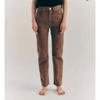 ロンハーマン(Ron Herman)のSHISHIKUI BASIC JEANS / BROWN 23 裾上げ低身長向(デニム/ジーンズ)